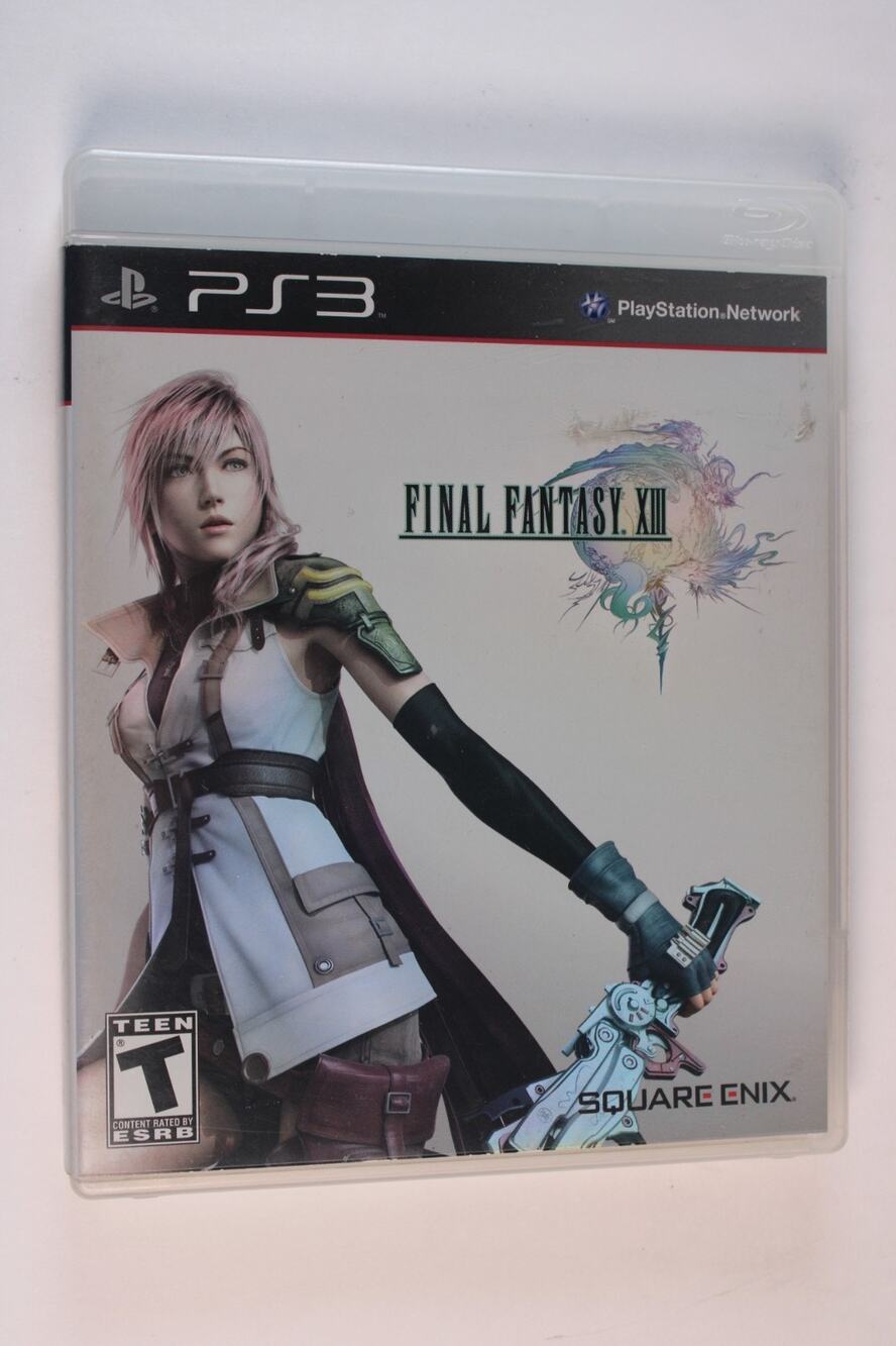 Final Fantasy XIII (Sony PlayStation 3, PS3) Complete, Authentic, Tested/Works
